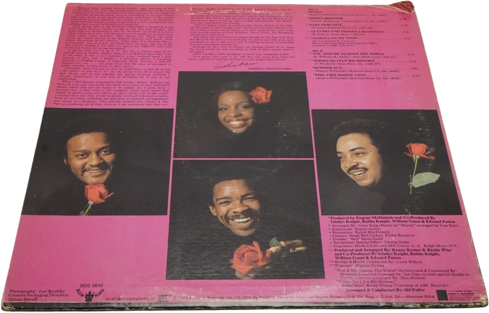 Gladys Knight And The Pips – 2nd Anniversary - Plak