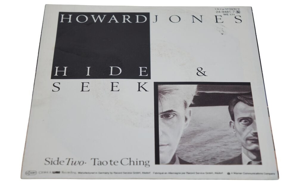 Howard Jones Hide Seek - Plak