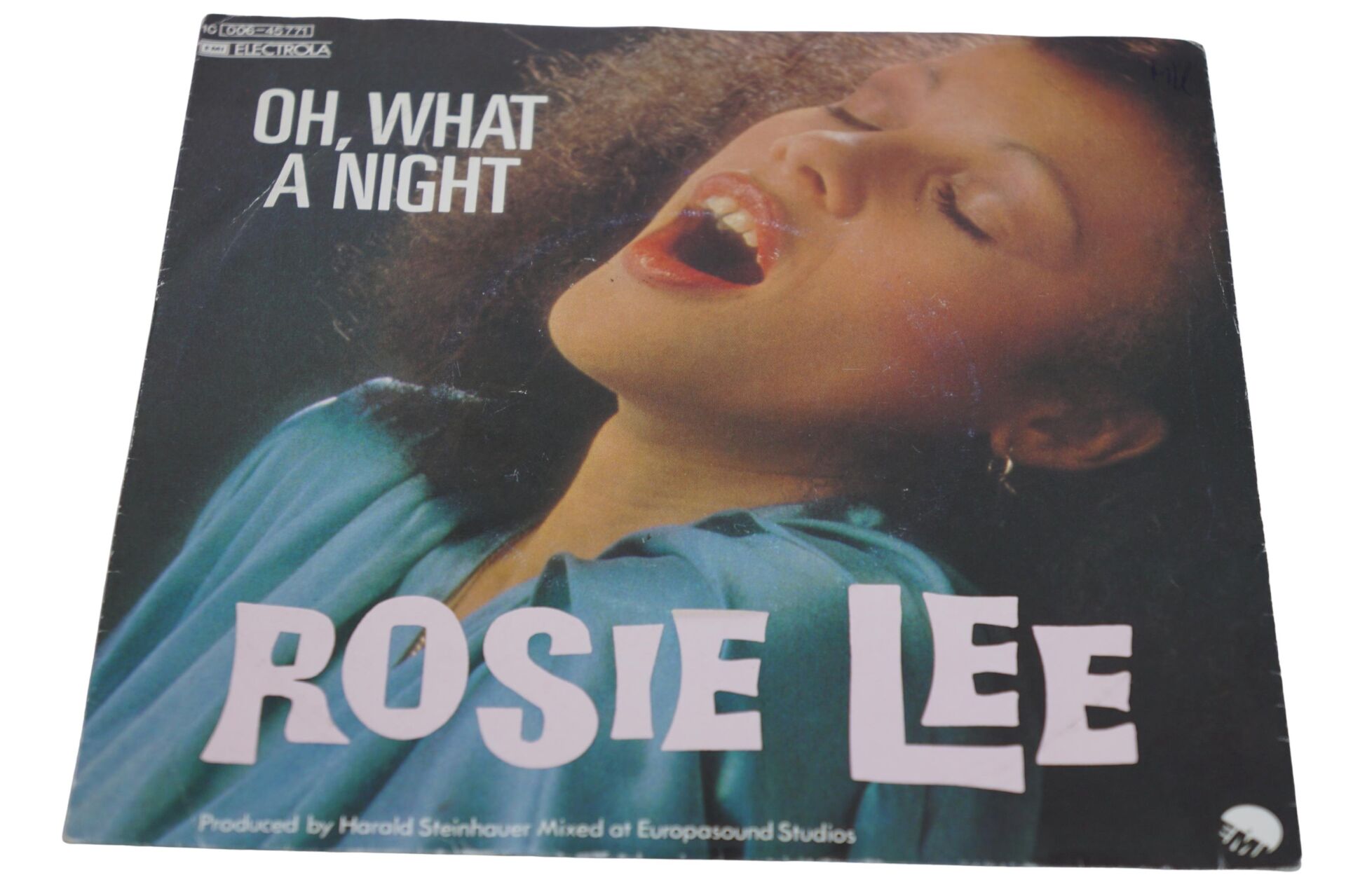 Rosie Lee  Oh, What A Night - Plak