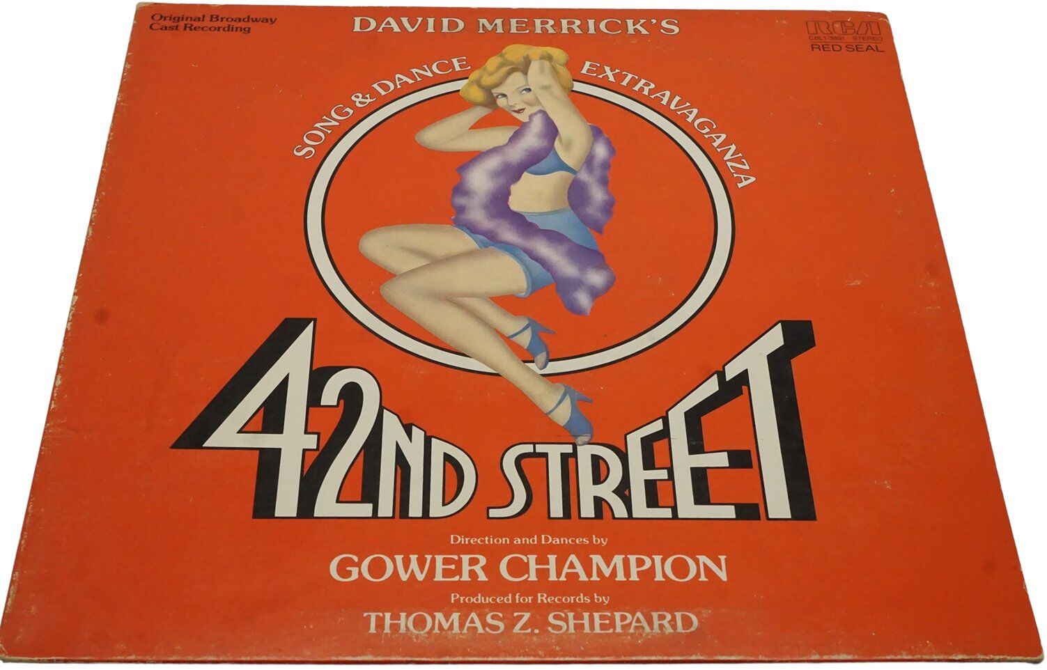 David Merrick Thomas Z. Shepard 42nd Street - Plak