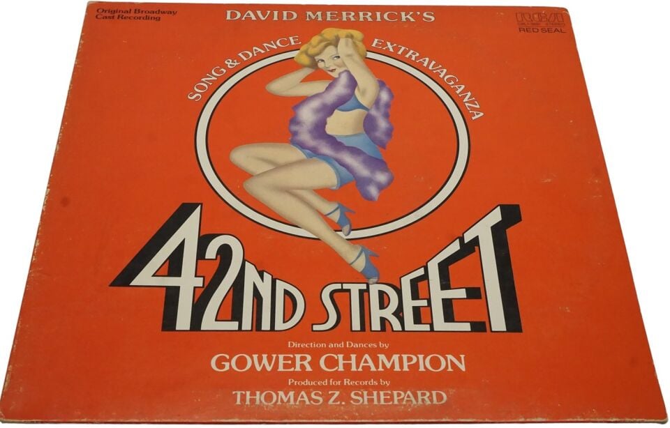 David Merrick Thomas Z. Shepard 42nd Street - Plak