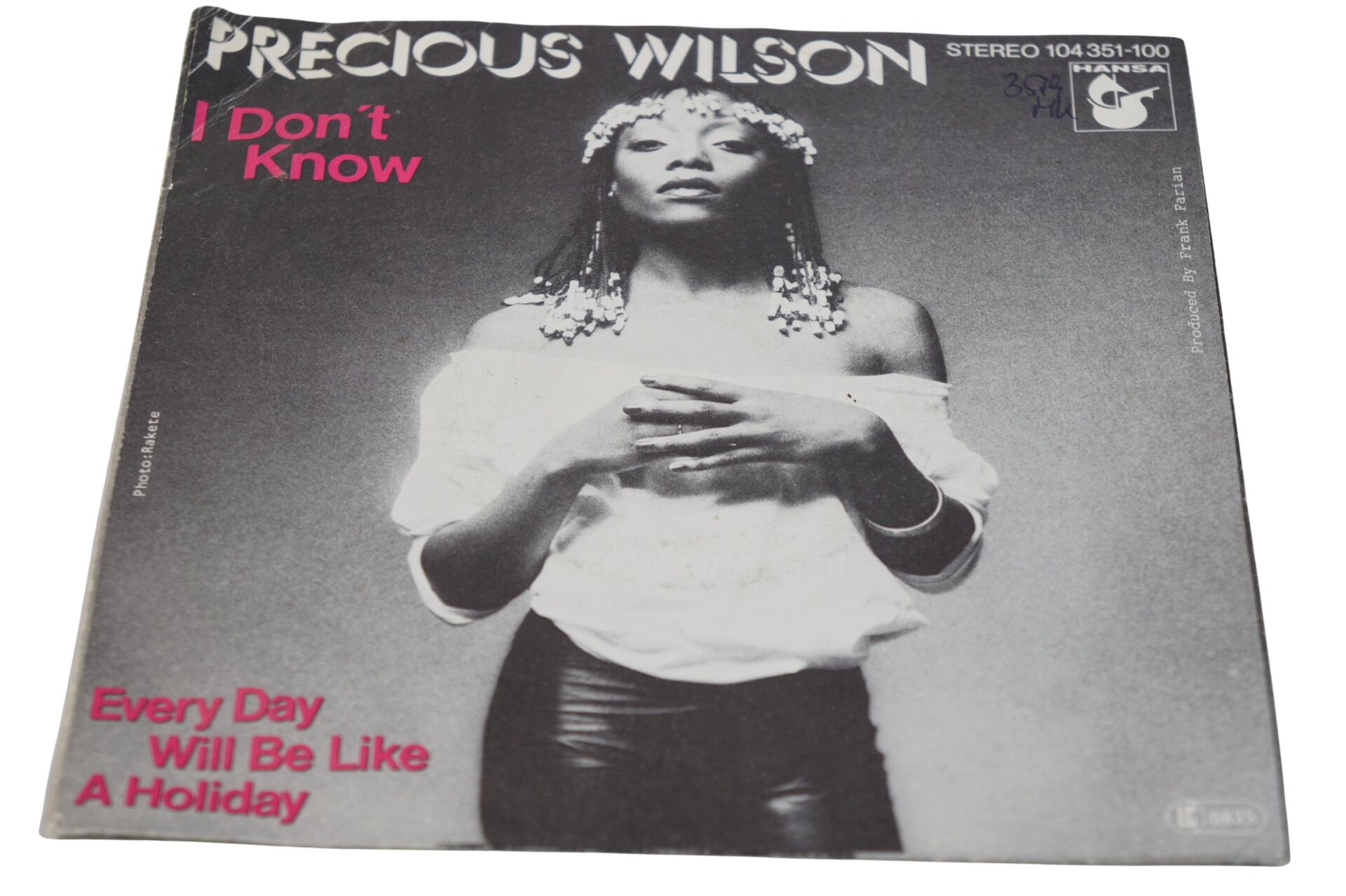 Precious Wilson I Don't Know - Plak