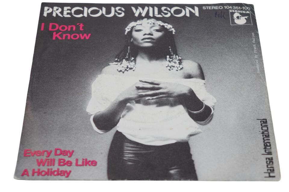 Precious Wilson I Don't Know - Plak