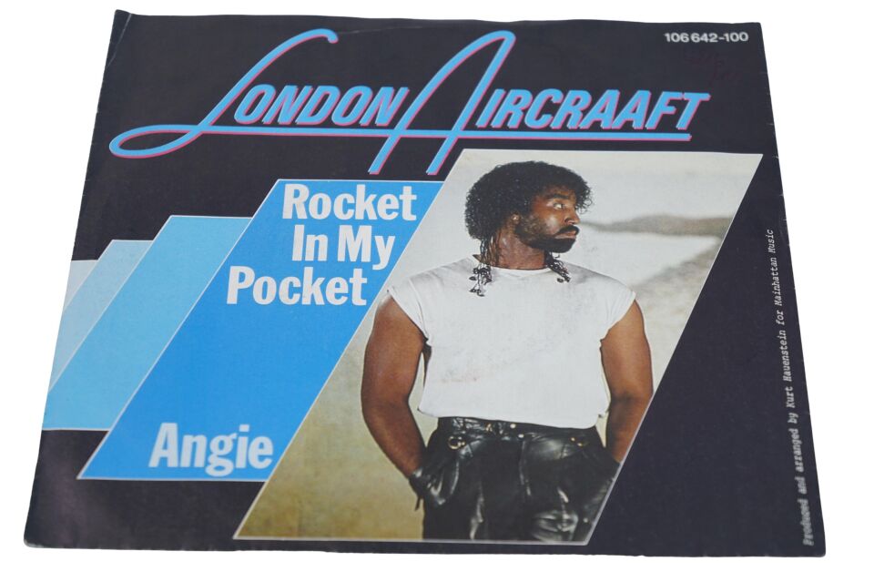 London Aircraaft Rocket In My Pocket Angie - Plak