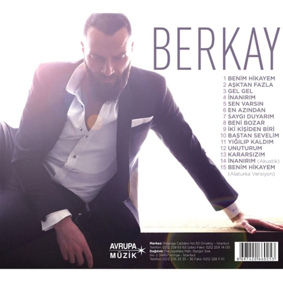Berkay Benim Hikayem - CD