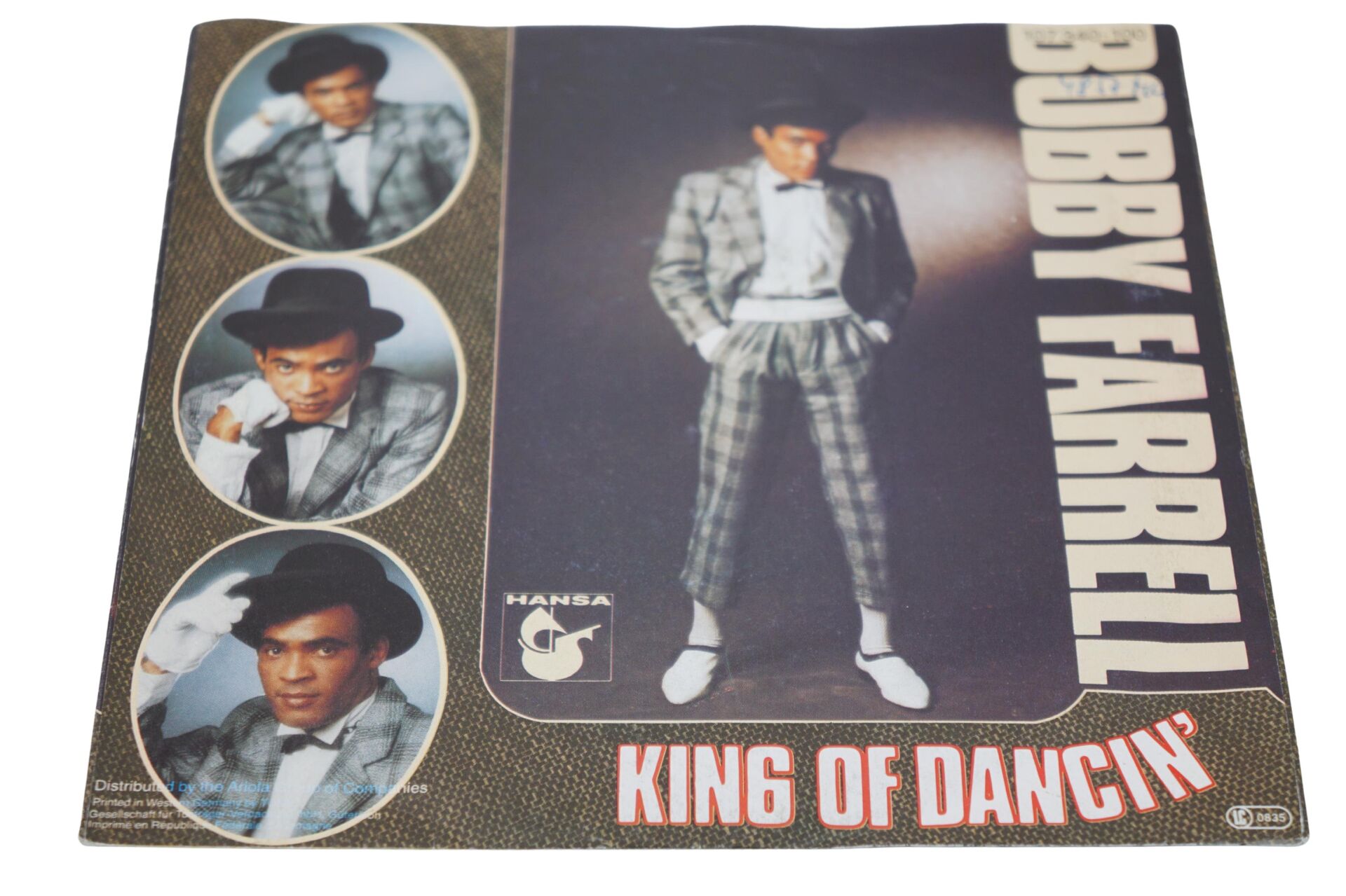 Bobby Farrell King Of Dancin - Plak