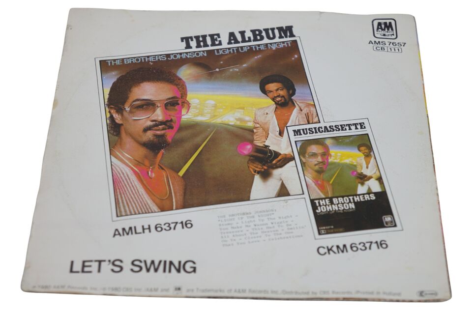 The Brothers Johnson Stomp - Plak