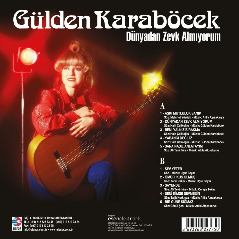 Gülden Karaböcek Dünyadan Zevk Almıyorum - Plak