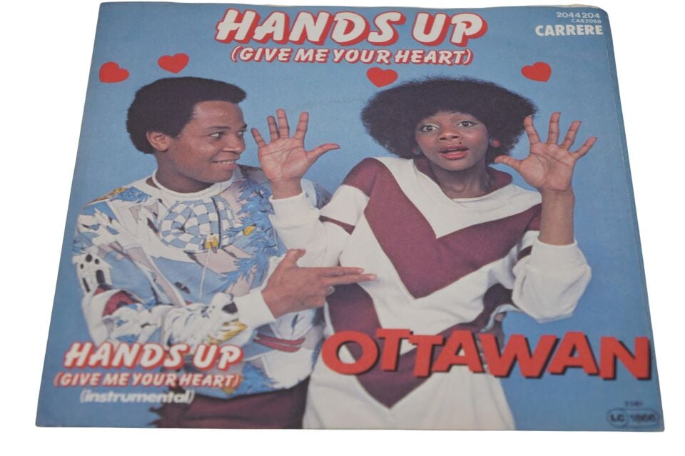 Ottawan Hands Up (Give Me Your Heart) - Plak