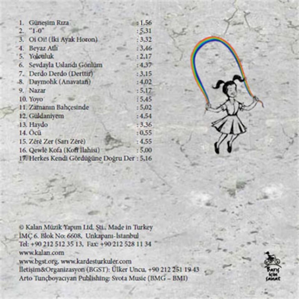 Kardeş Türküler Çocuk (H)aklı - CD