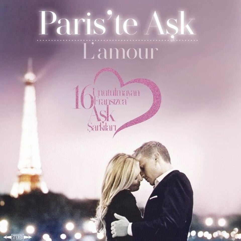 Paris’te Aşk L’amour Plak 16 Unutulmayan Fransızca Aşk Şarkıları - Plak
