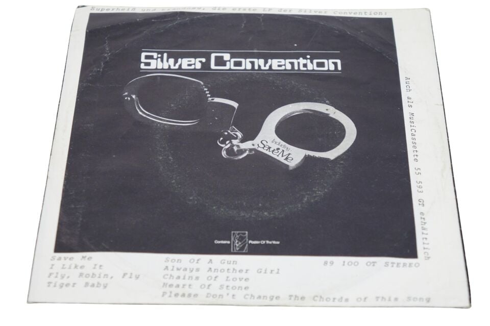 Silver Convention Fly, Robin, Fly / Tiger Baby - Plak