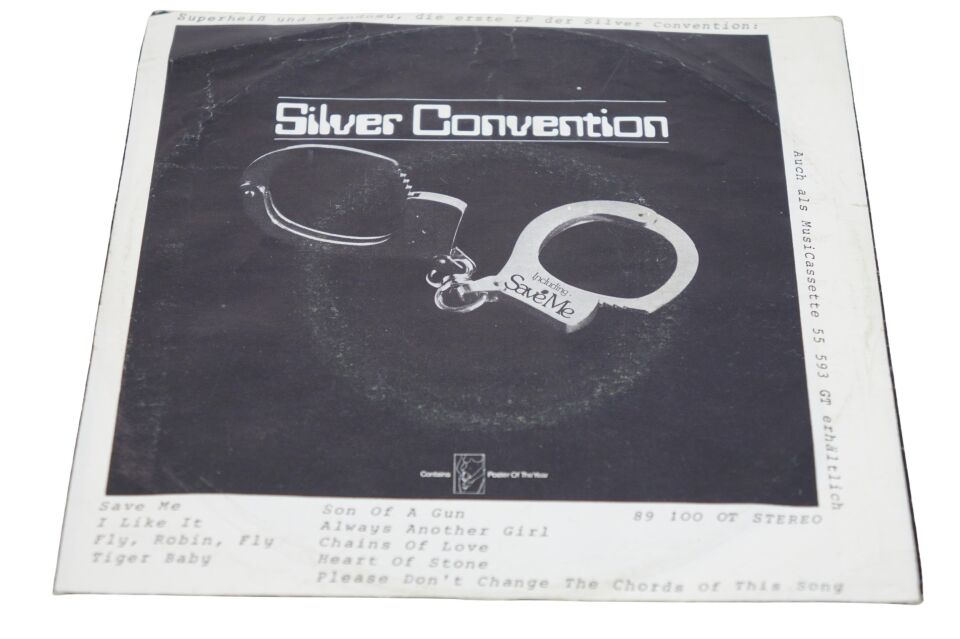 Silver Convention Fly, Robin, Fly / Tiger Baby - Plak