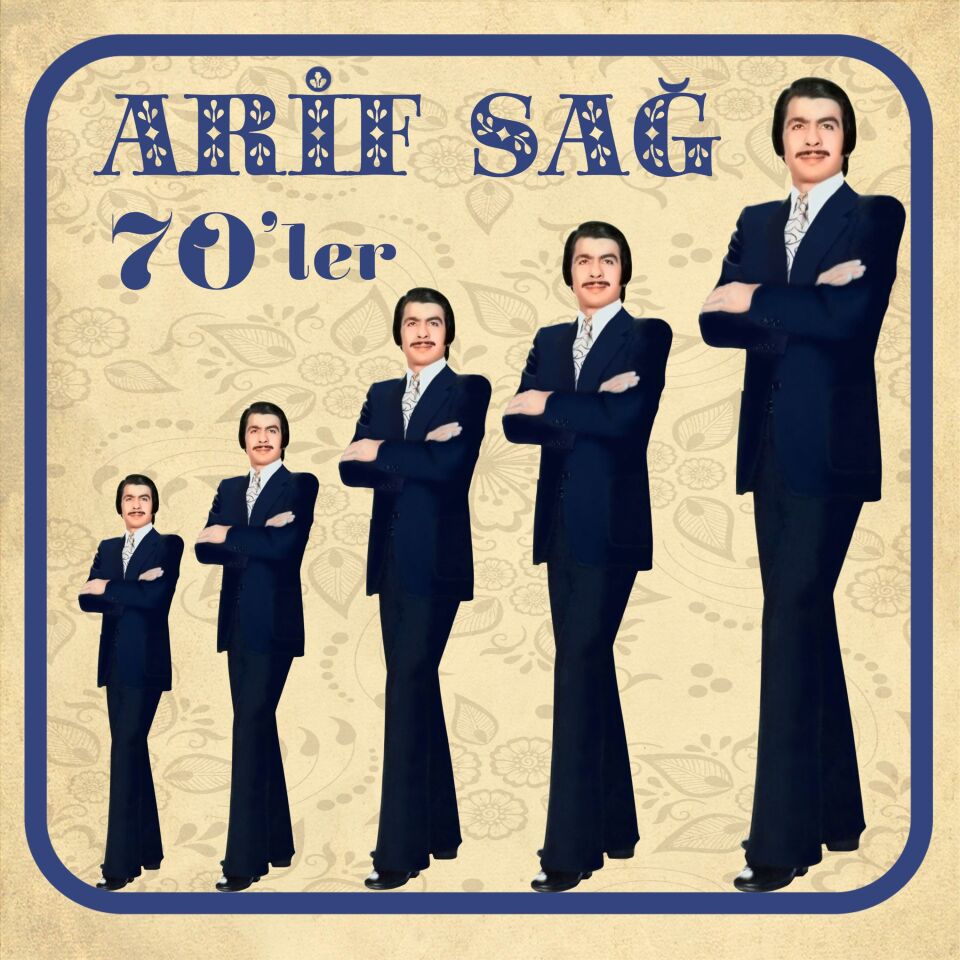 Arif Sağ 1970'ler Yeni Basım 33'lük Plaklar