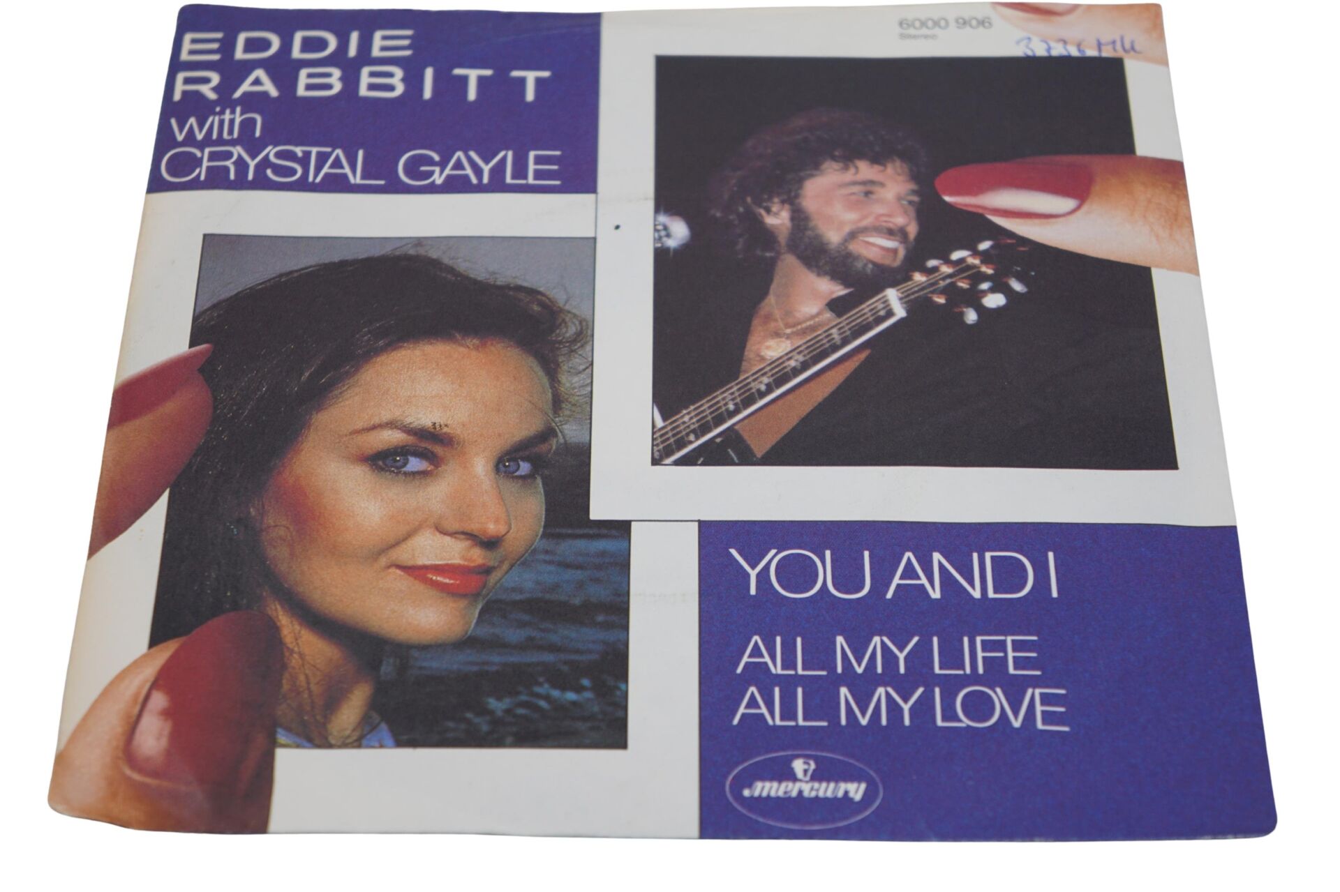 Eddie Rabbitt With Crystal Gayle You And I - Plak