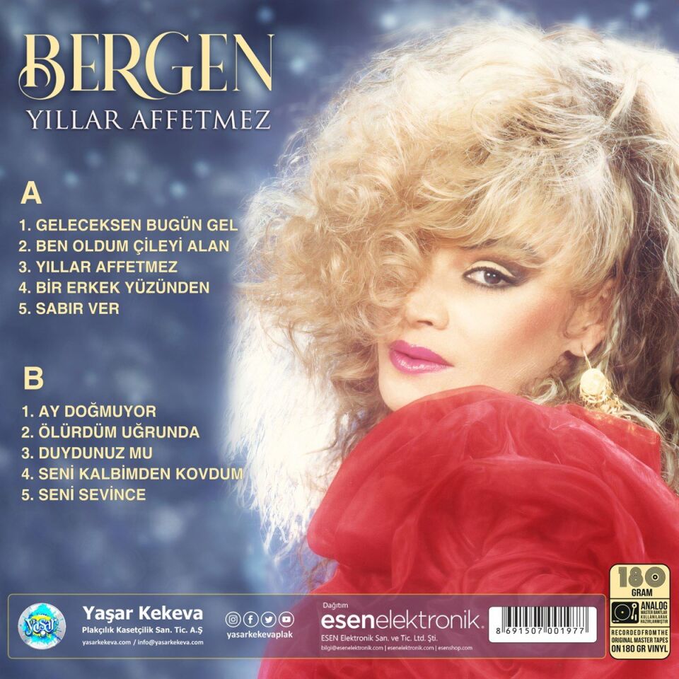 Bergen Yıllar Affetmez - Plak