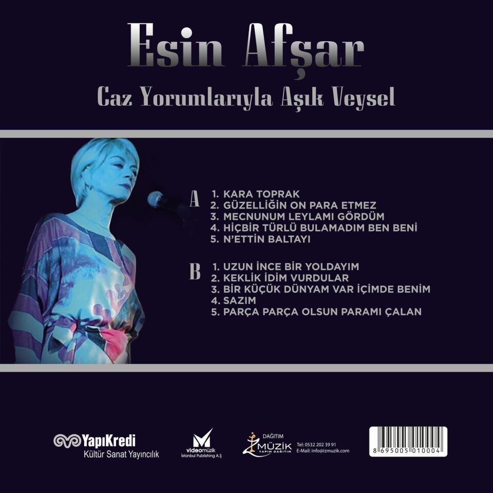 Esin Afşar Caz Yorumlarıyla Aşık Veysel - Plak