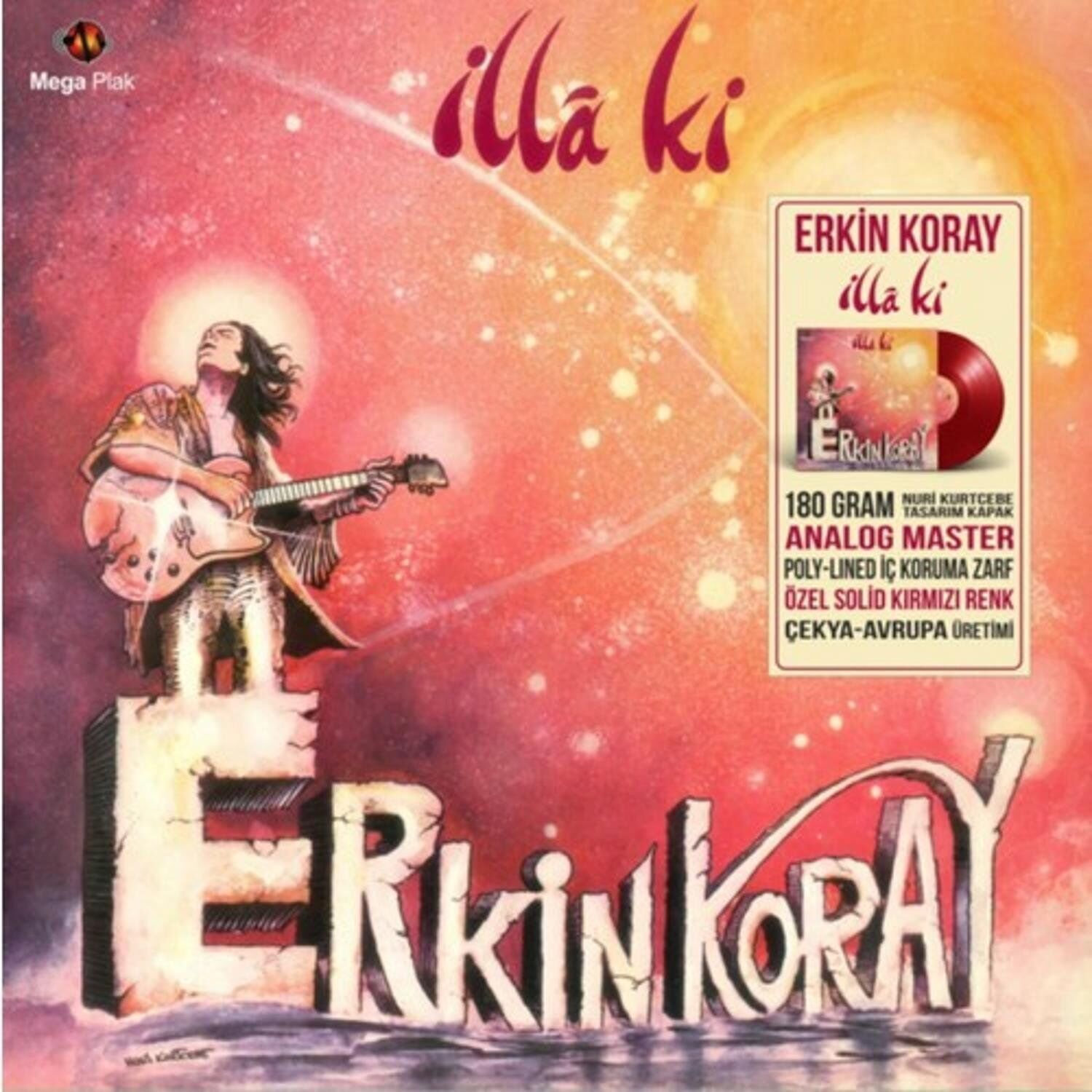 Erkin Koray İlla ki - (Kırmızı Renkli Plak)
