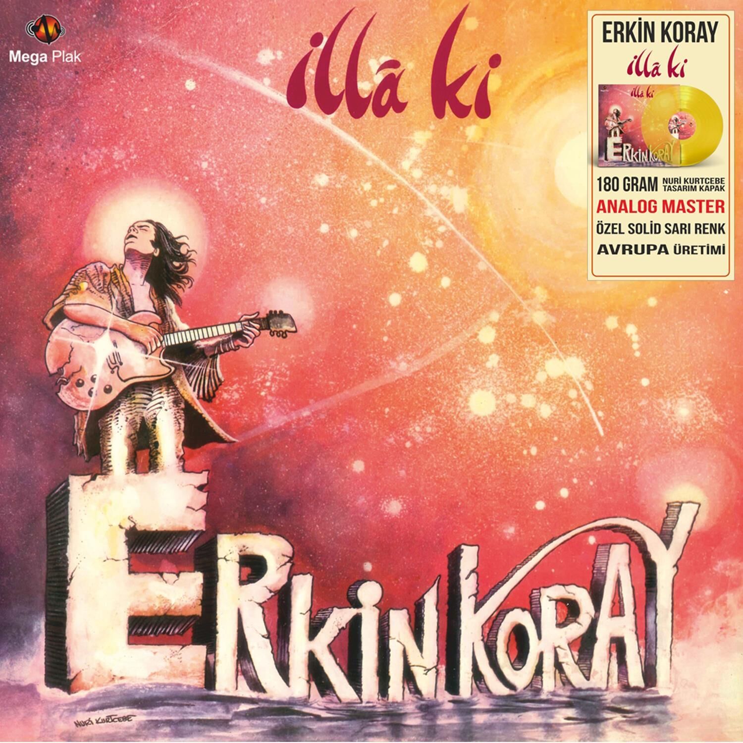 Erkin Koray İlla ki - (Sarı Renkli Plak)