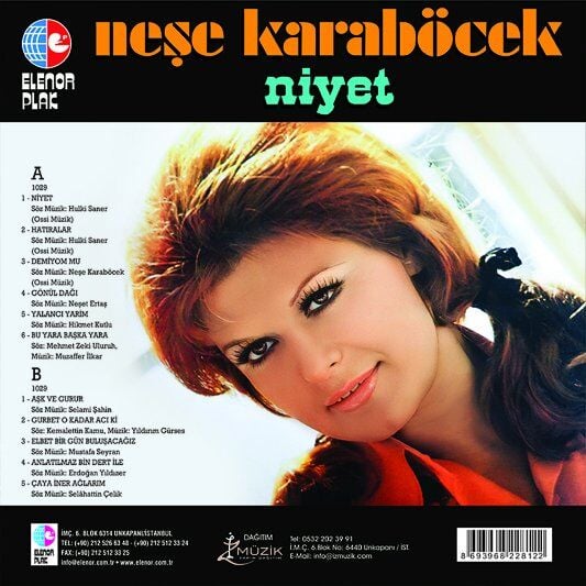 Neşe Karaböcek Niyet - Renkli Plak