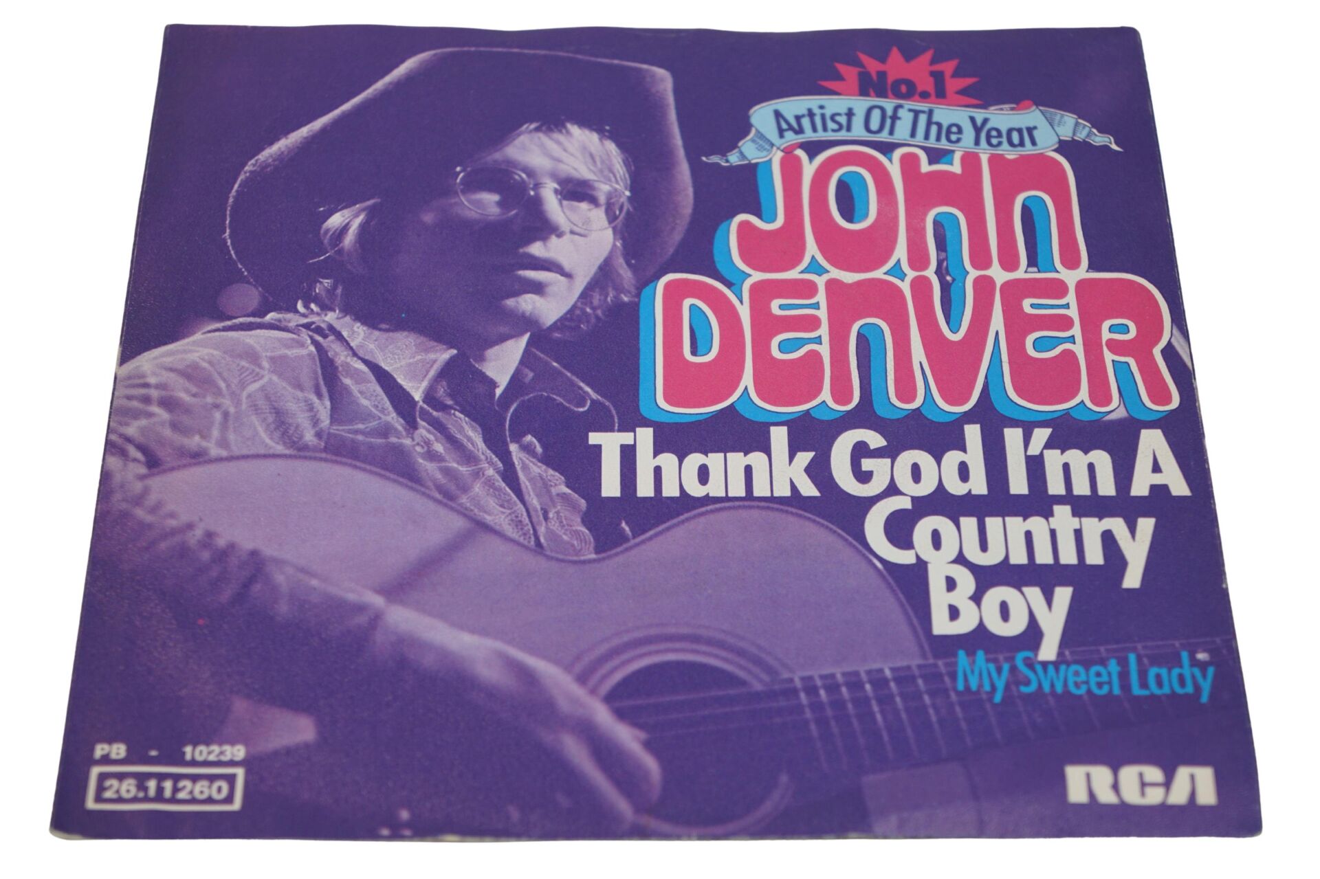 John Denver Thank God I'm A Country Boy - Plak