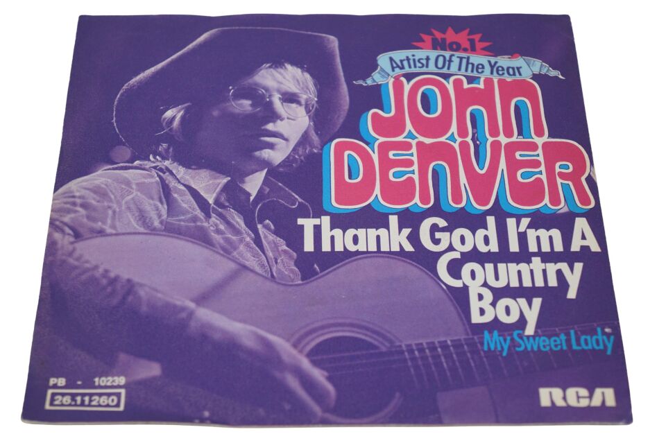 John Denver Thank God I'm A Country Boy - Plak