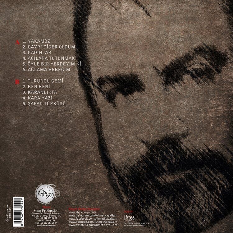 Ahmet Kaya Yıldızlar ve Yakamoz - Plak