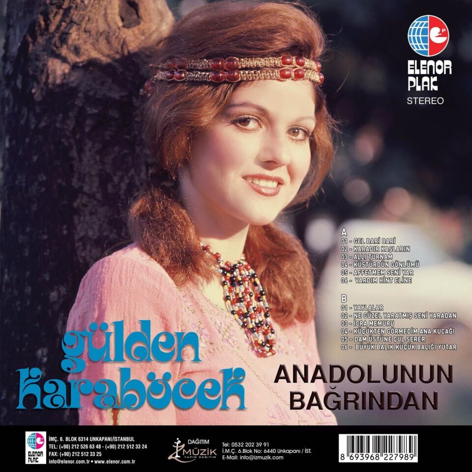 Gülden Karaböcek Anadolunun Bağrından - Plak