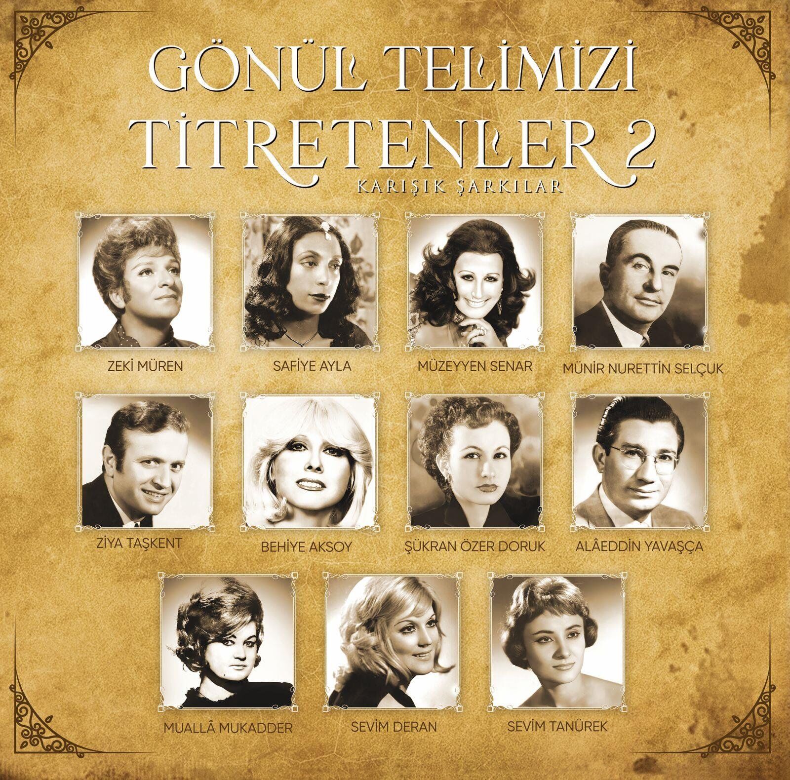 Gönül Telimizi Titretenler 2 Çeşitli Sanatçılar - Plak