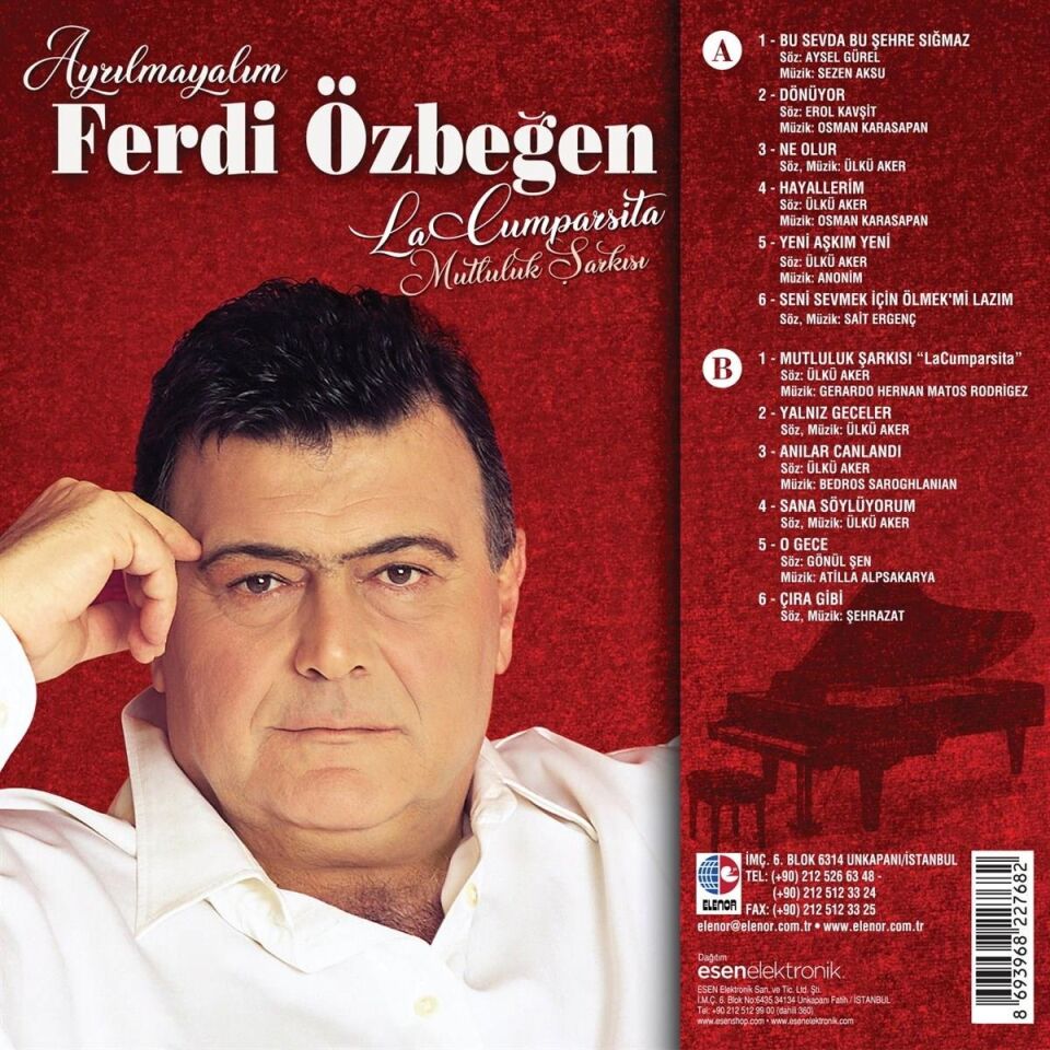 Ferdi Özbeğen Ayrılmayalım - Kırmızı Baskı Plak