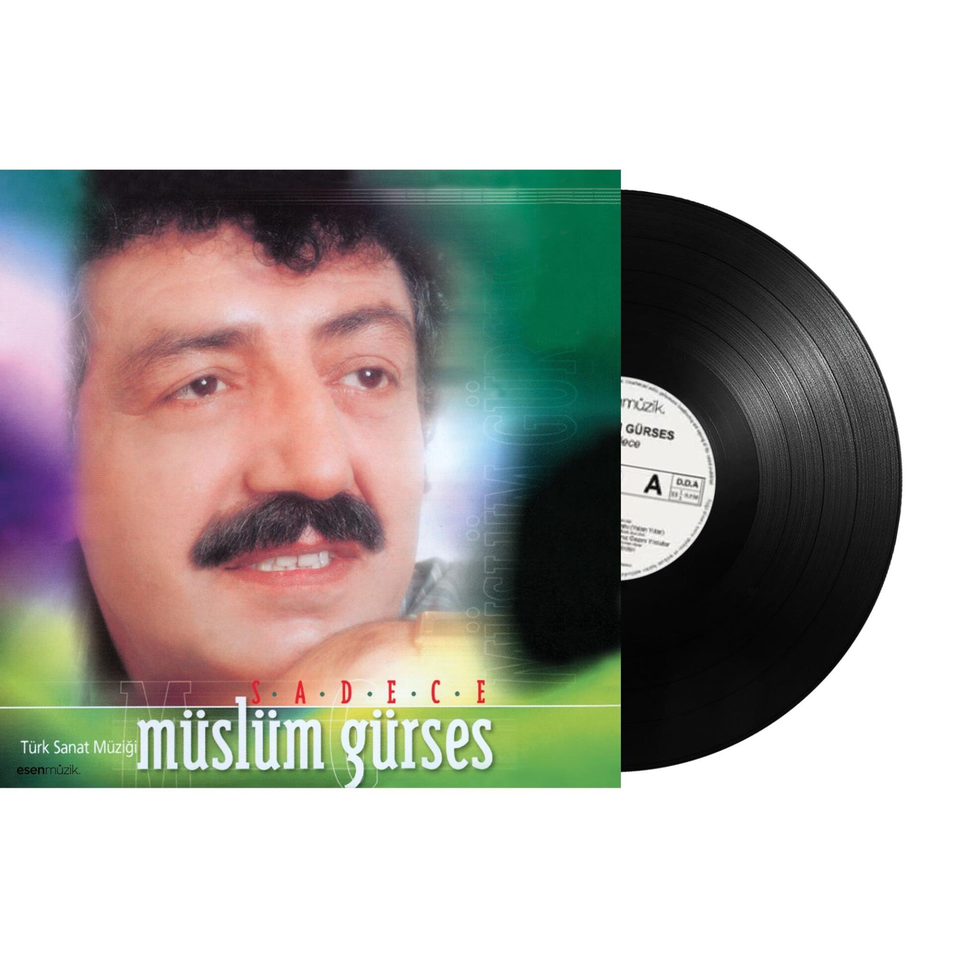 Müslüm Gürses Sadece Orjinal Kapak Hediyeli - Plak