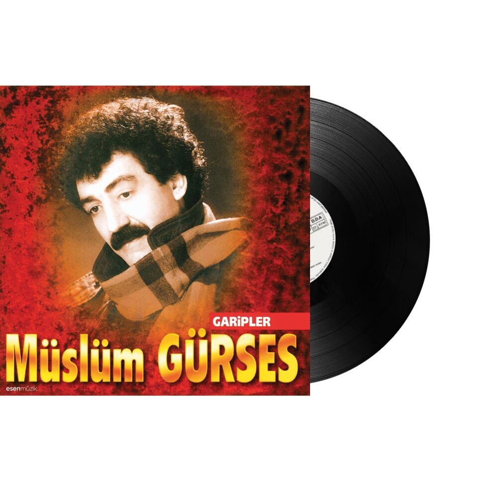 Müslüm Gürses Garipler Orijinal Kapak - Plak