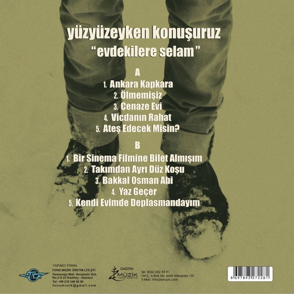 Yüzyüzeyken Konuşuruz Evdekilere Selam - Plak