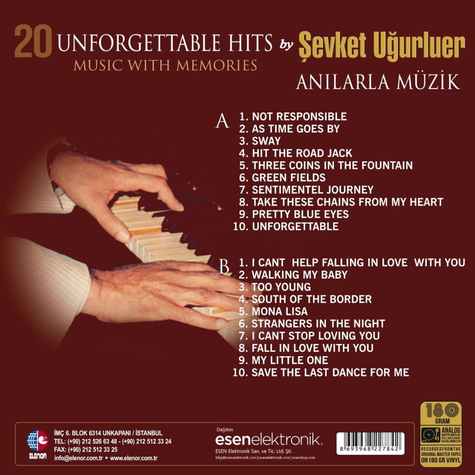 Şevket Uğurluel Anılarla Müzik - Plak