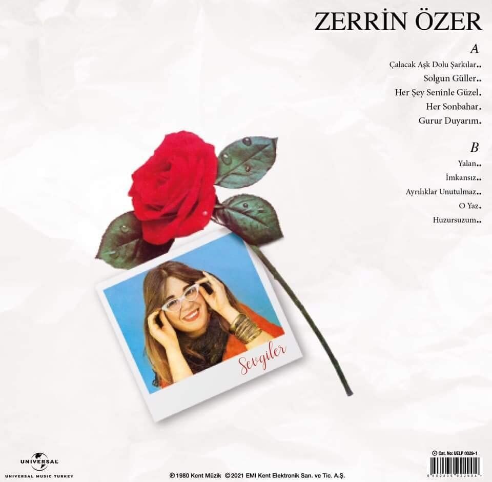 Zerrin Özer Sevgiler - Plak