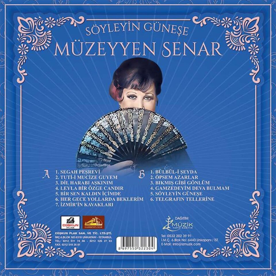 Müzeyyen Senar Söyleyin Güneşe - Plak
