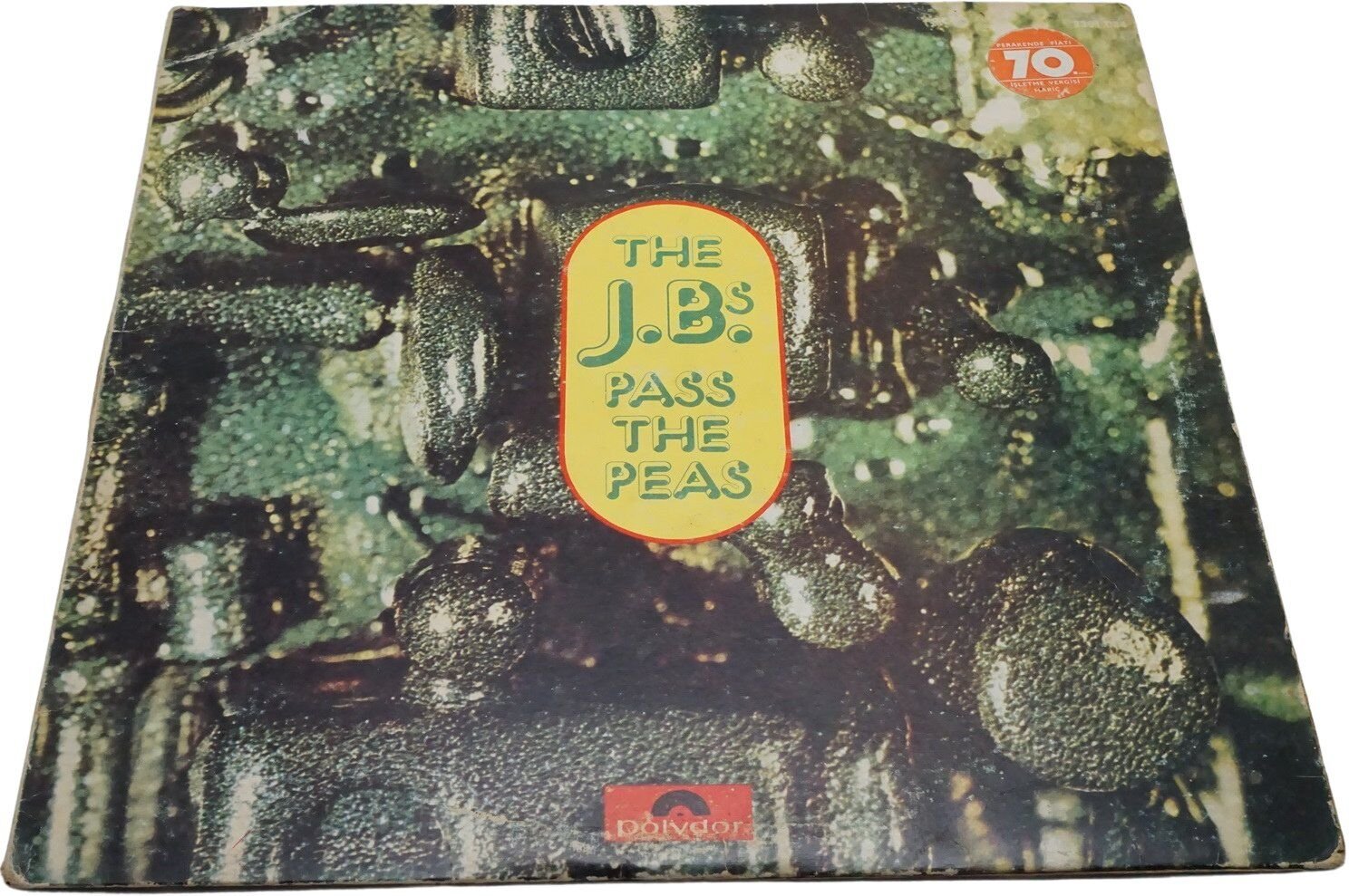 The J.B.'s Pass The Peas - Plak