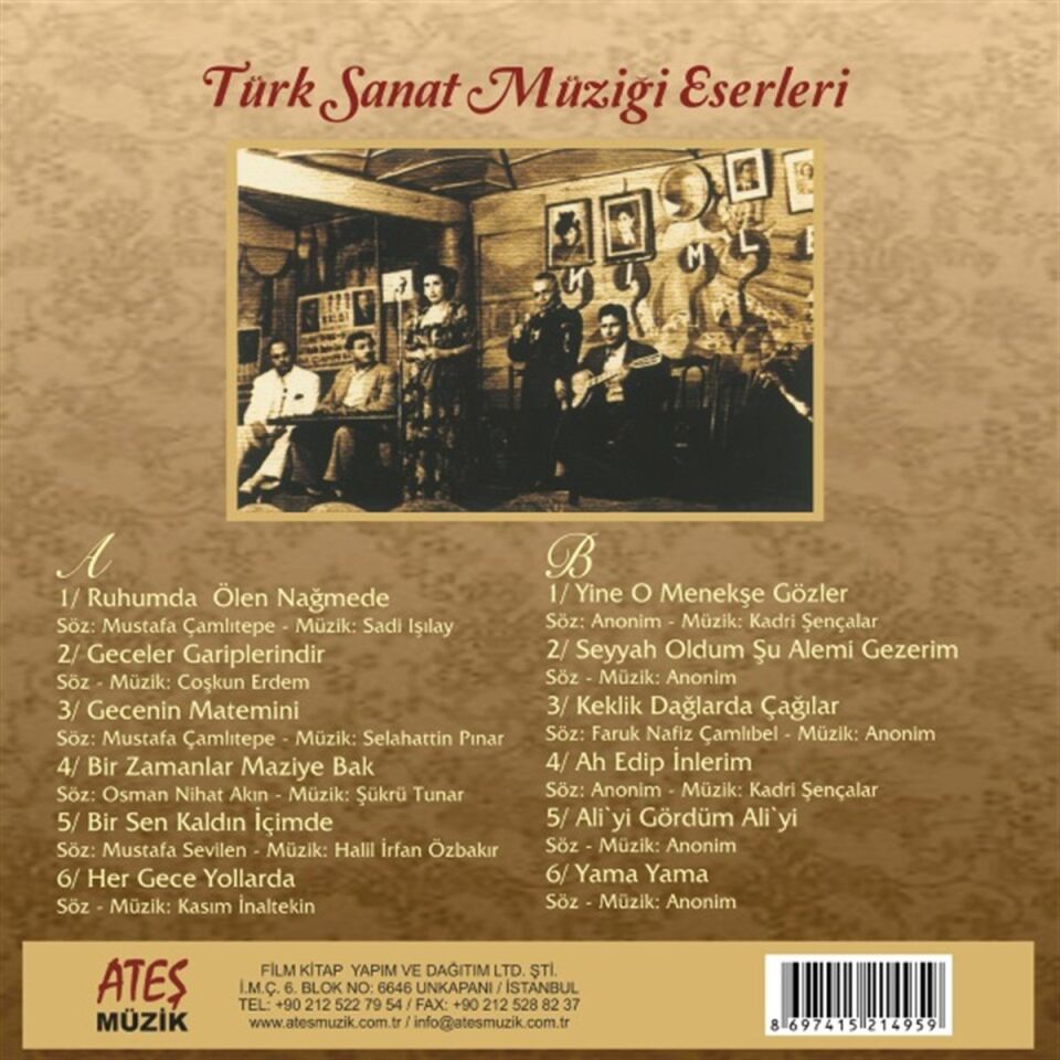 Müzeyyen Senar Meşk - Plak