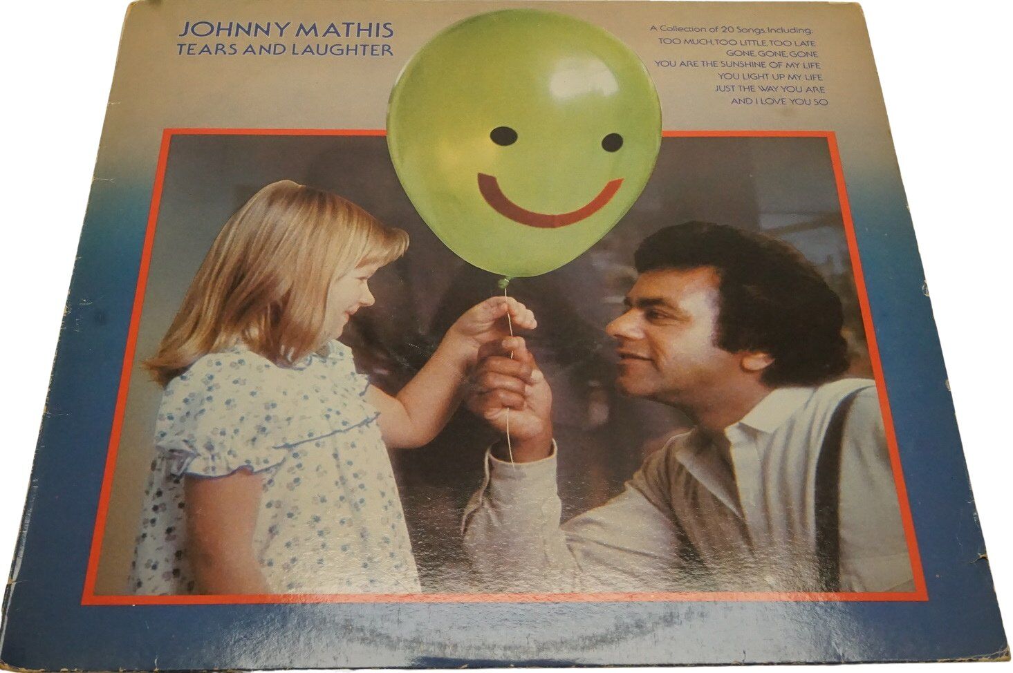 Johnny Mathis Tears And Laughter - Plak
