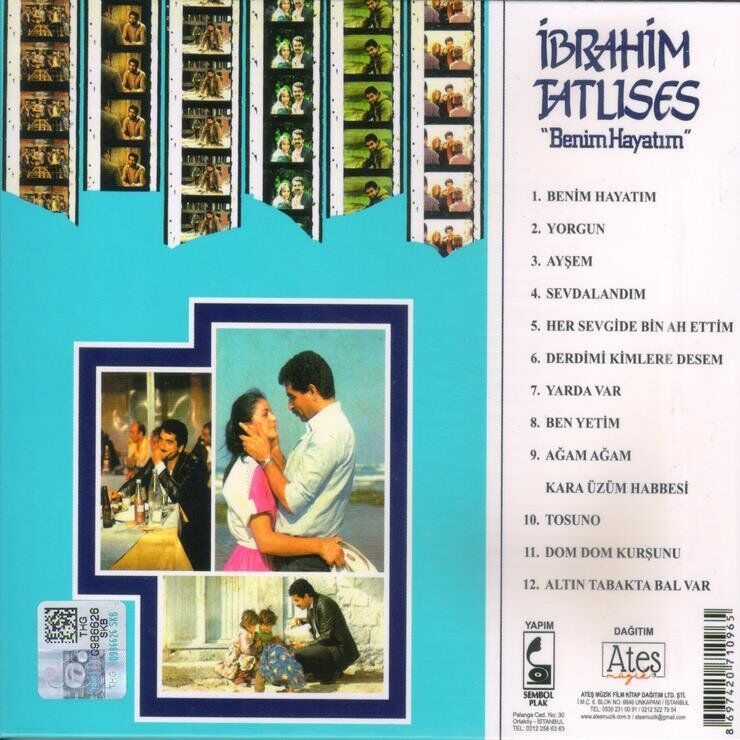 İbrahim Tatlıses Benim Hayatım - CD