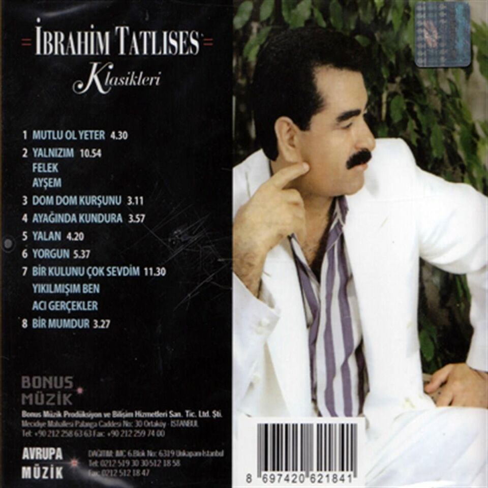 İbrahim Tatlıses Klasikleri - CD