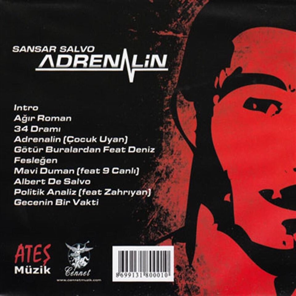Sansar Salvo Adrenalin - CD