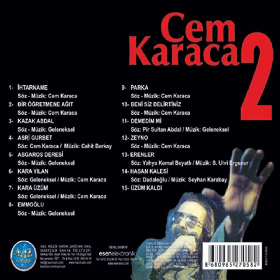 Cem Karaca 2 - CD