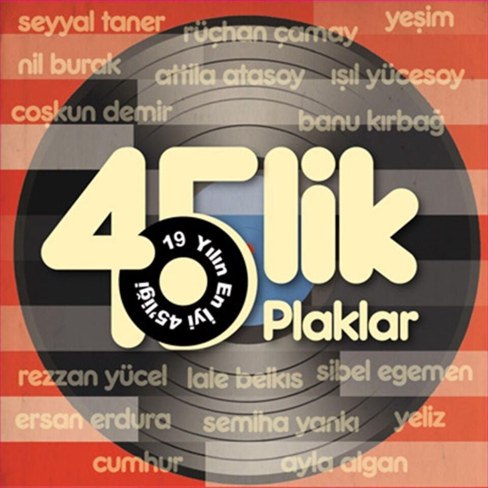 Karışık Sanatçılar 45'lik 19 Yılın En İyi 45'liği - CD