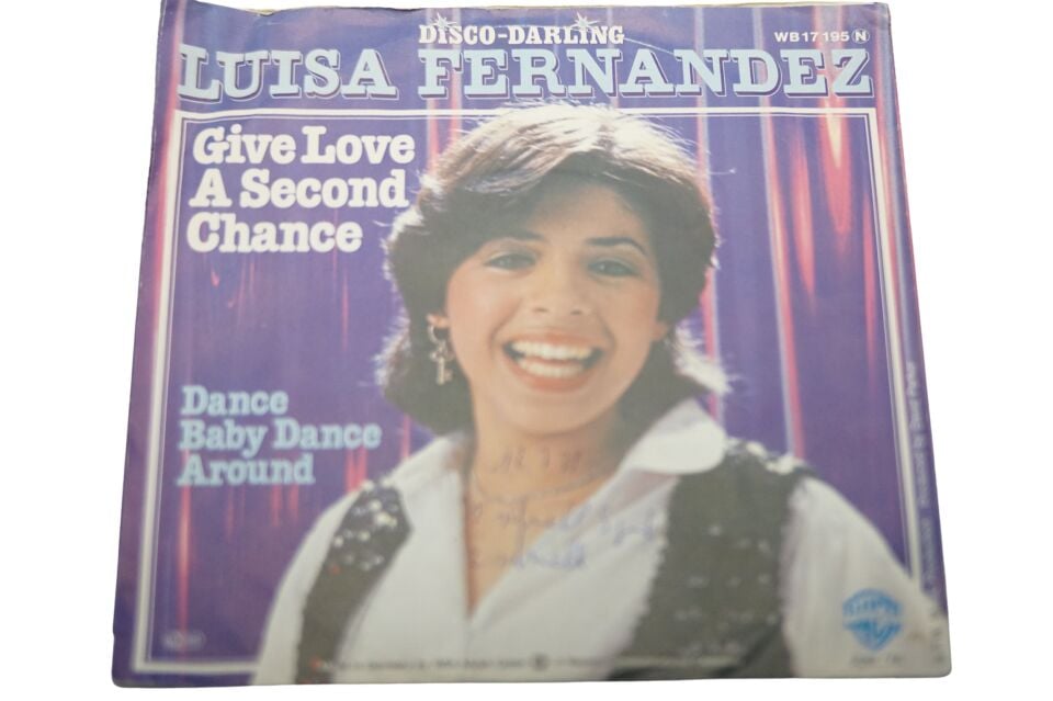 Luisa Fernandez Give Love A Second Chance - Plak