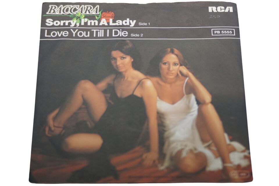 Baccara Sorry, I'm A Lady - Plak