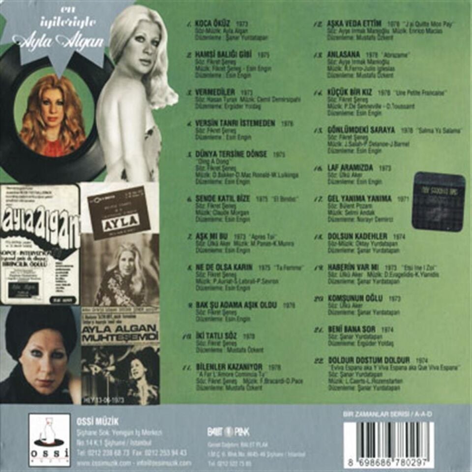 Ayla Algan En Iyileriyle - CD