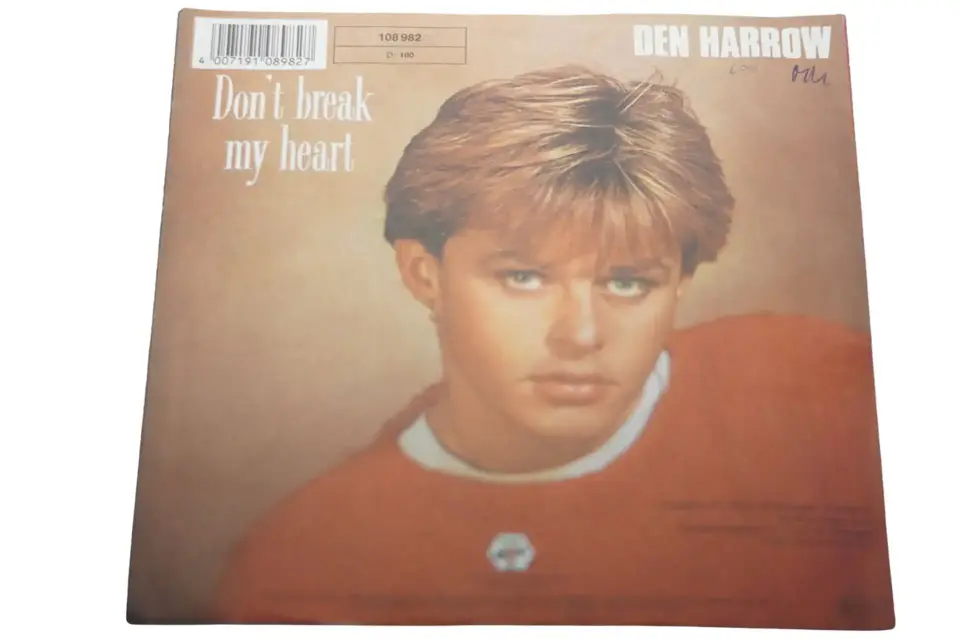Den Harrow Don't Break My Heart - Plak