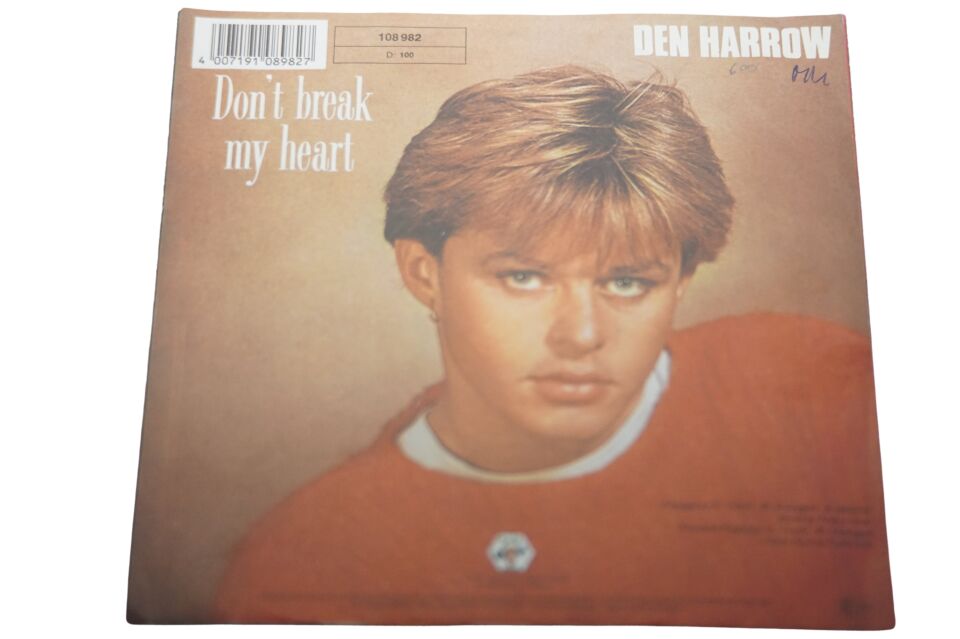 Den Harrow Don't Break My Heart - Plak