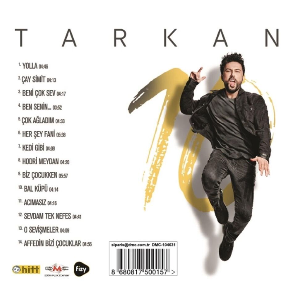Tarkan 10 - Müzik CD